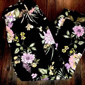 Floral sweatpants